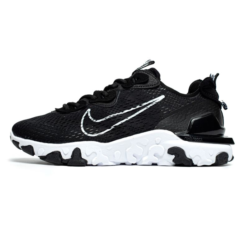 Nike React Black White