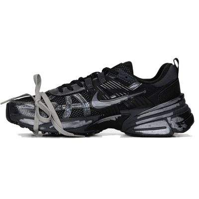 Nike Custom V2K Runtekk Black Silver