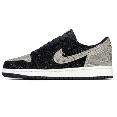 Nike Air Jordan 1 Swarovski Stealth