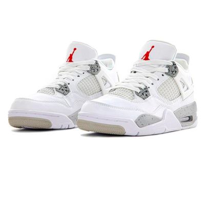 Nike Hot Step 2 Air Jordan 4 Retro White Oreo V2