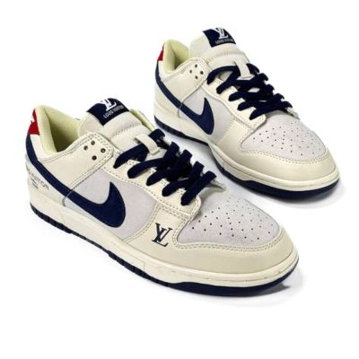 Nike Sb Dunk Low X Louis Vuitton Grey/Blue/Red