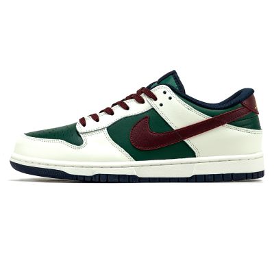 Nike Sb Dunk Low White Green Bordo