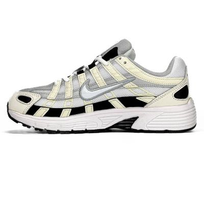 Nike P-6000 White Beige Black