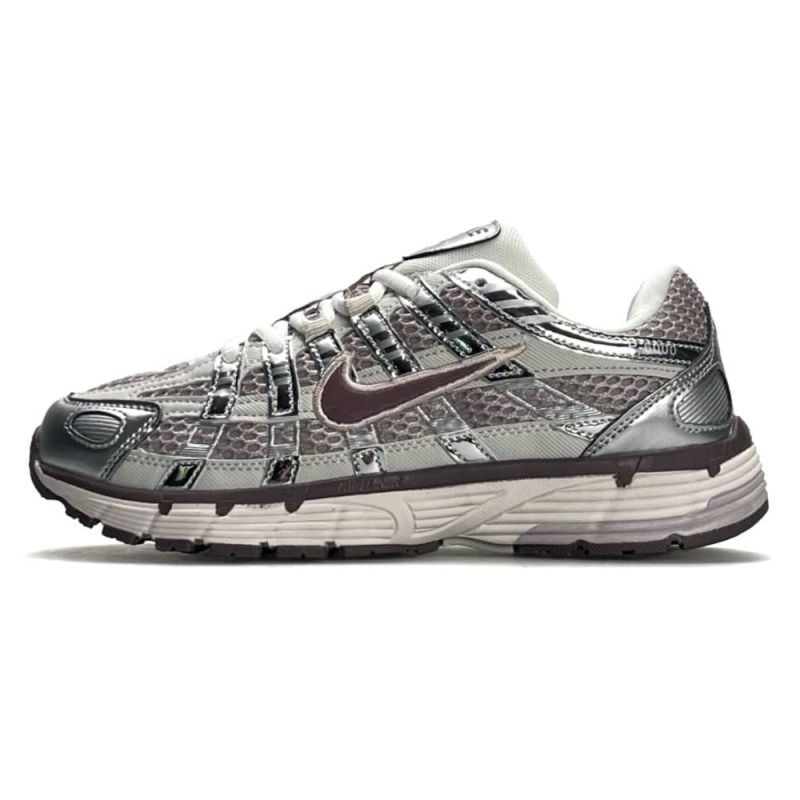 Nike P-6000 Silver Maroon