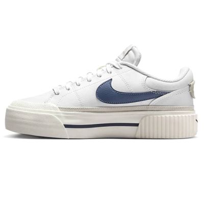 Nike Court Legacy Lift White Blue Logo