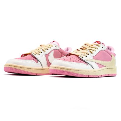 Nike Air Jordan 1 Low x Travis Scott Shy Pink