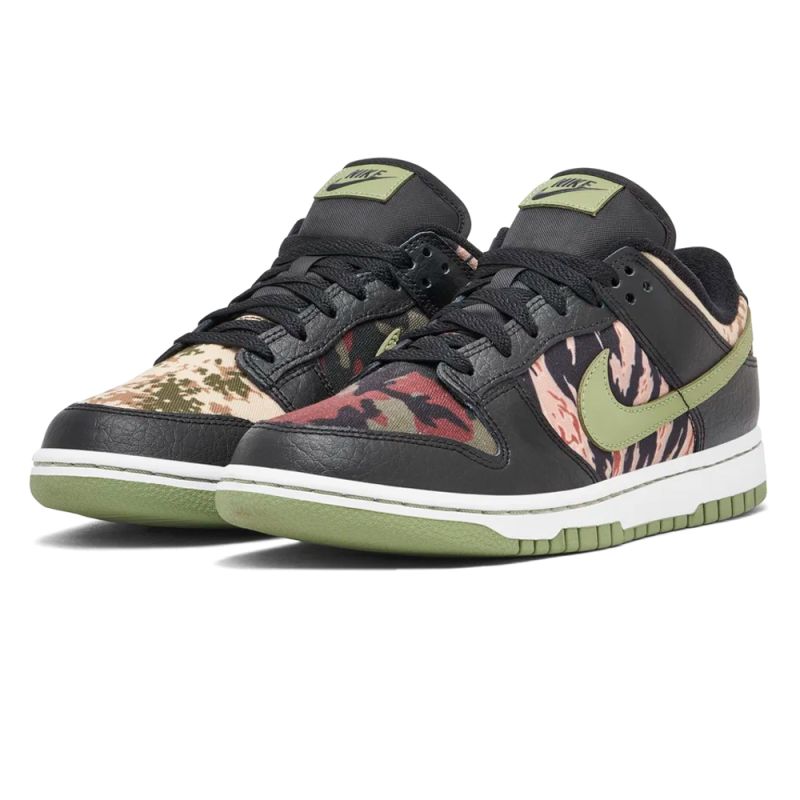 Nike Sb Dunk Low Black Camo