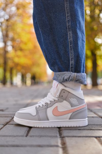 Nike Air Force 1 High Jordan Retro Grey Pink (Xypo)
