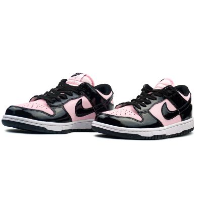 Nike Dunk Sb Low Pink Black Patent Foam