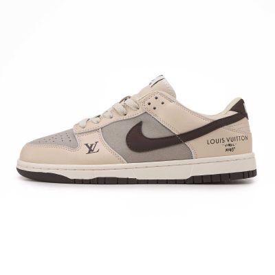 Nike Dunk Sb Low X Louis Vuitton Grey Black