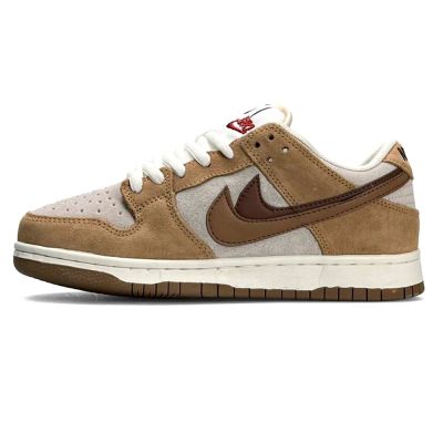Nike SB Dunk Low SE 85 Double Swoosh Brown Grey