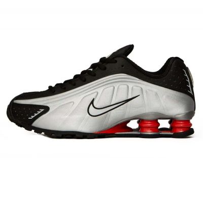 Nike Shox R4 Black/Metallic Silver