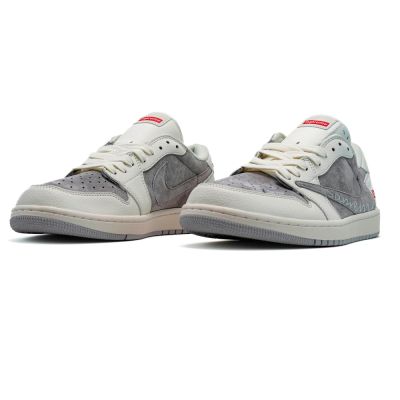 Nike Jordan 1 Retro Low x Travis Scott x Supreme Grey