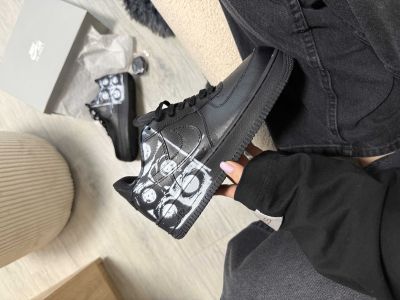 Nike Air Force X Comme Des Garcons Supreme Black