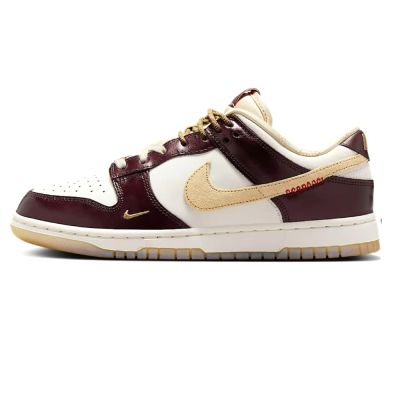 Nike Dunk Sb Low Lx White Maroon