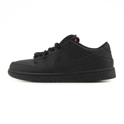 Nike Dunk Sb Low Total Black Leather