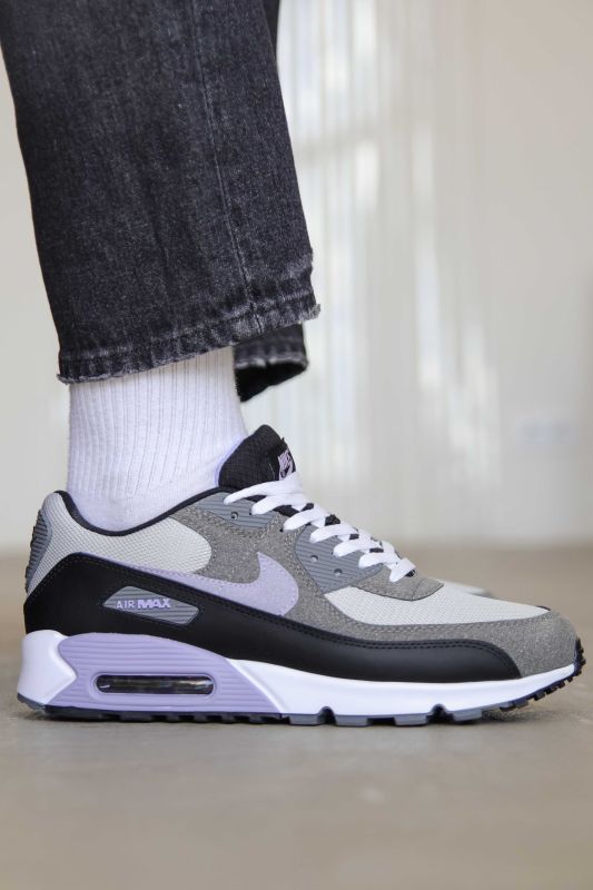 Nike Air Max 90 White/Black/Violet