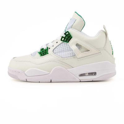 Jordan 1 Nike Air Retro 4 White Green