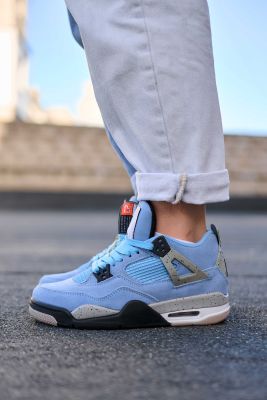 Jordan 1 Nike Air Retro 4Se University Blue Tech Grey Black