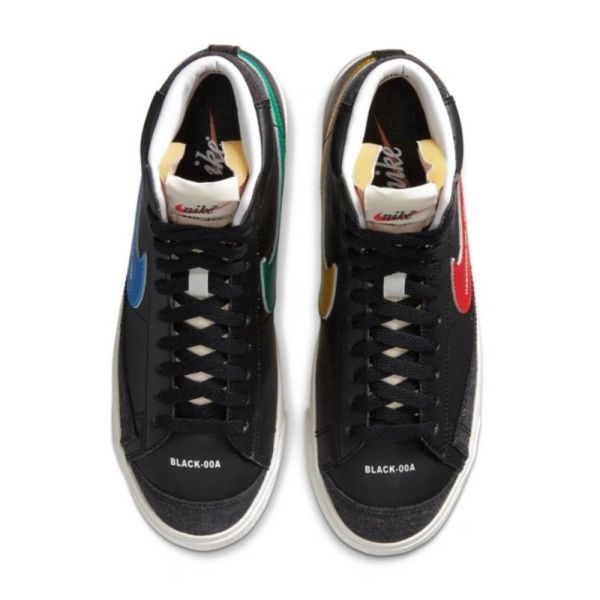 Nike Blazer Mid 77 Black / Pacific Blue
