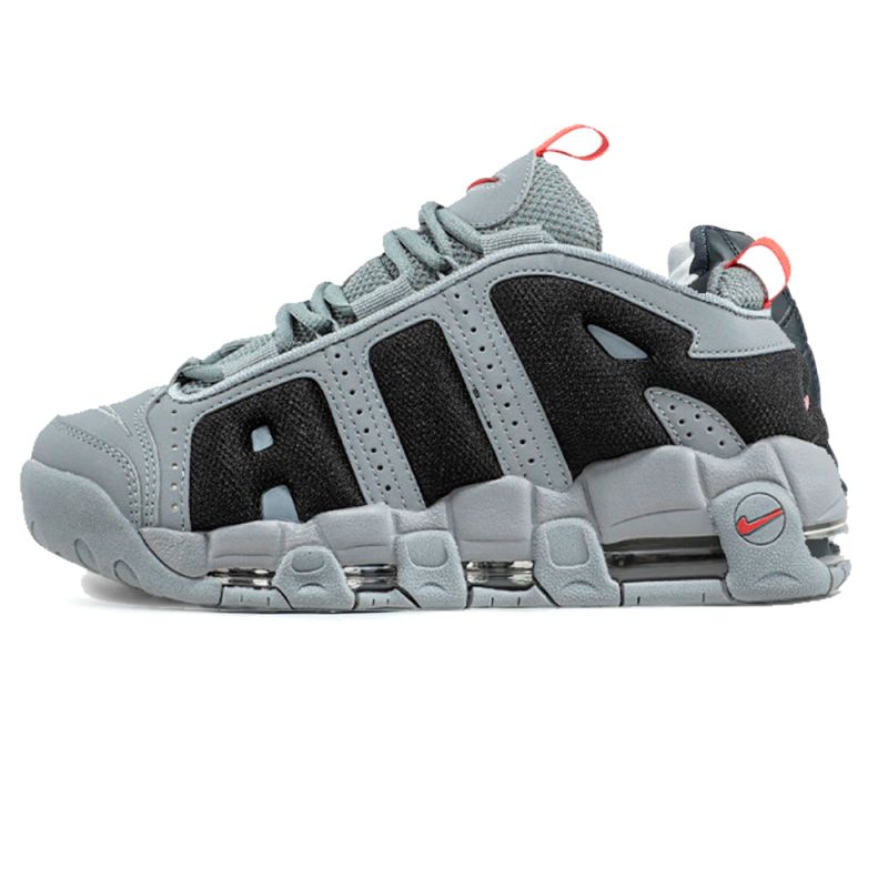 Nike Air More Uptempo Low Grey Black