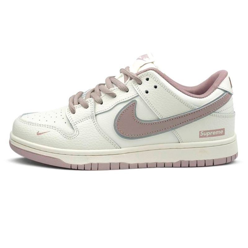 Nike Dunk Sb Low Milk Beige Brown X Supreme