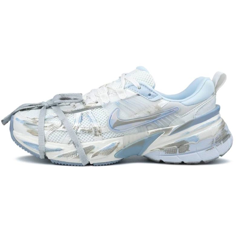 Nike V2K Run Custom White Blue