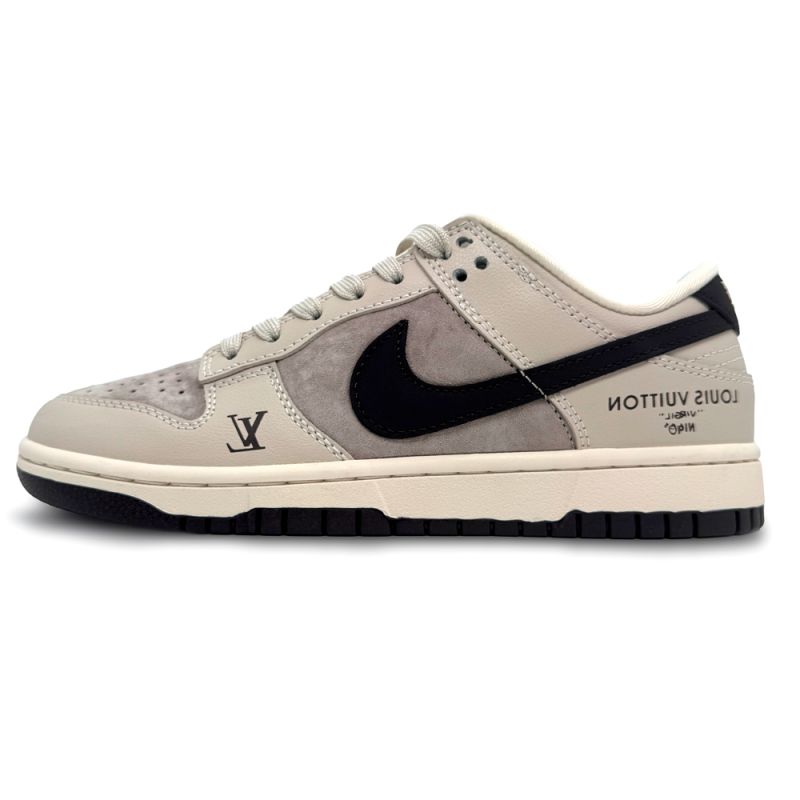 Nike SB Dunk Low X Louis Vuitton Grey Black