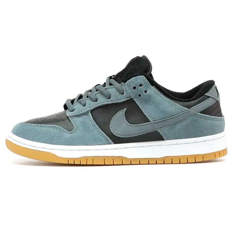 Nike SB Dunk Low Dark Grey Black хутро