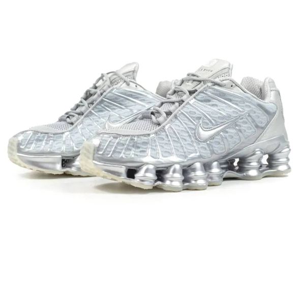 Nike Shox TL Metallic Silver Grey