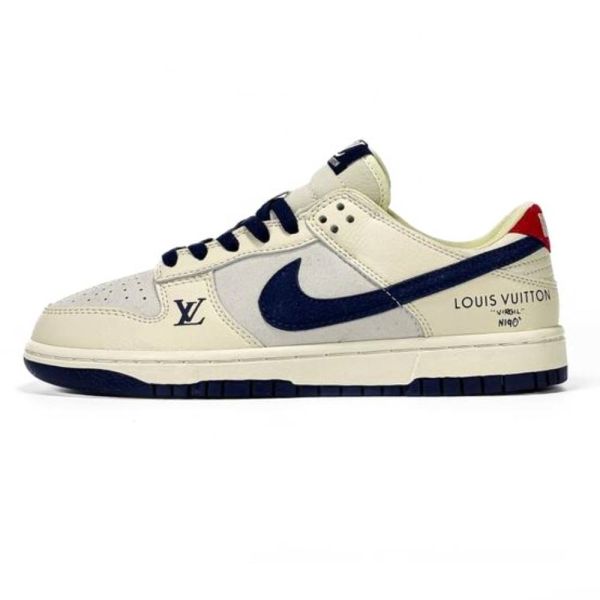 Nike Sb Dunk Low X Louis Vuitton Grey/Blue/Red