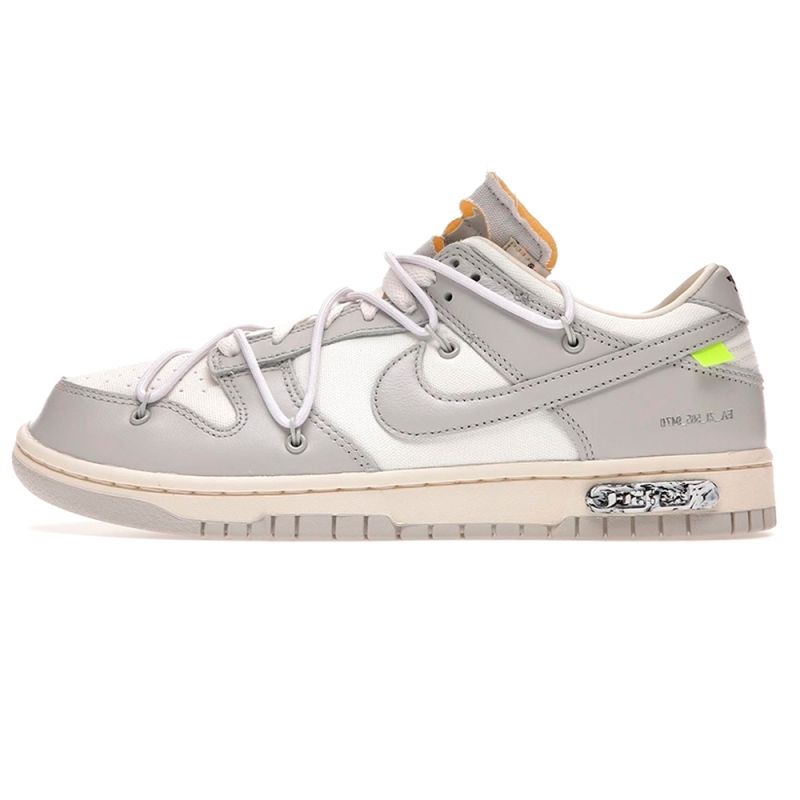 Nike Dunk Low Off-White Lot 49 of 50 White Grey