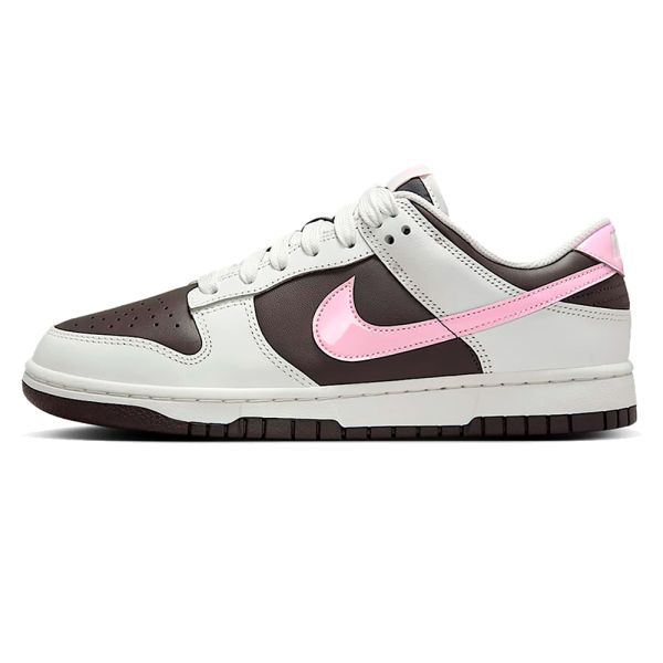 Nike Dunk Sb Low White Brown Pink