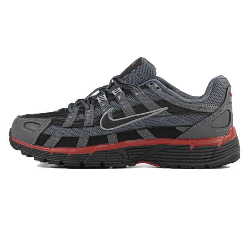 Nike P-6000 Grey Black Red