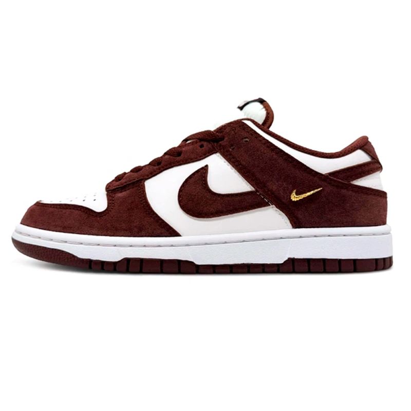Nike Dunk Low Sail/ Red Sepia-Metallic Gold
