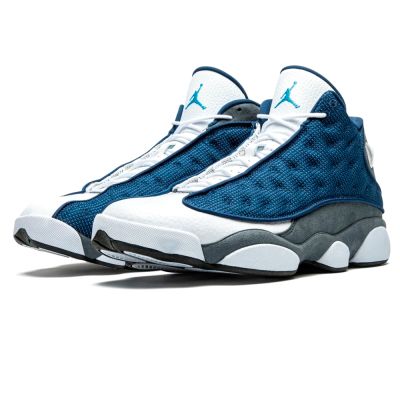 Jordan 13 Retro Flint Blue White