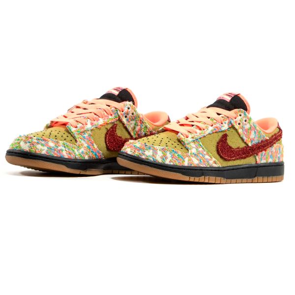 Nike Dunk Sb Low Panda Monium Green Curry