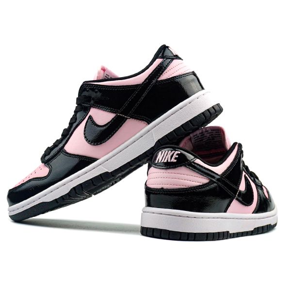 Nike Dunk Sb Low Pink Black Patent Foam