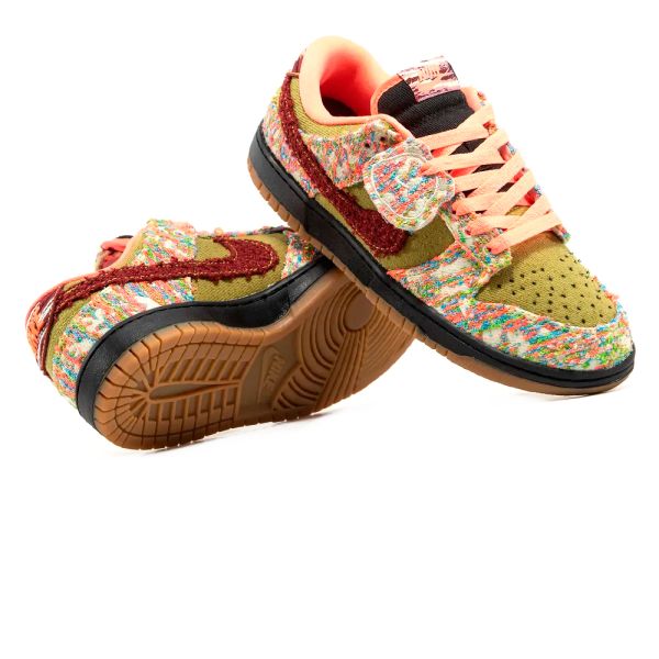 Nike Dunk Sb Low Panda Monium Green Curry
