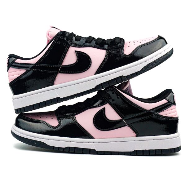 Nike Dunk Sb Low Pink Black Patent Foam