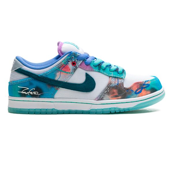 Nike SB Dunk Low x Futura Laboratories Bleached Aqua