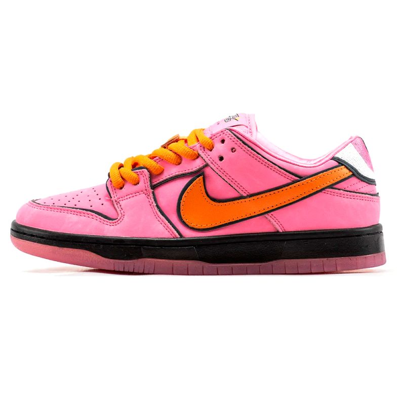 Nike Sb Dunk Low X Powerpuff Girls Blossom Pink