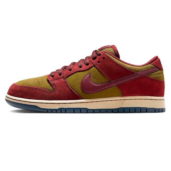 Nike Dunk Sb Low Dark Team Red Olive