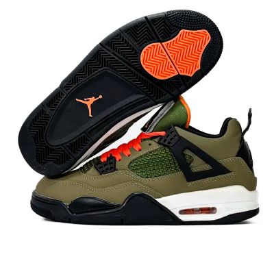 Nike Air Jordan 4 Retro x Undefeated haki