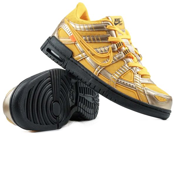 Nike Dunk Air Rubber Off-White University Gold