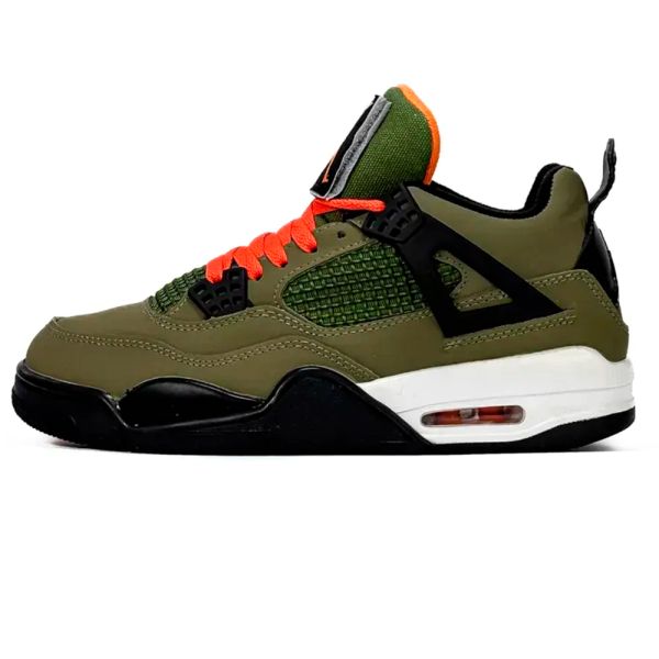 Nike Air Jordan 4 Retro x Undefeated haki