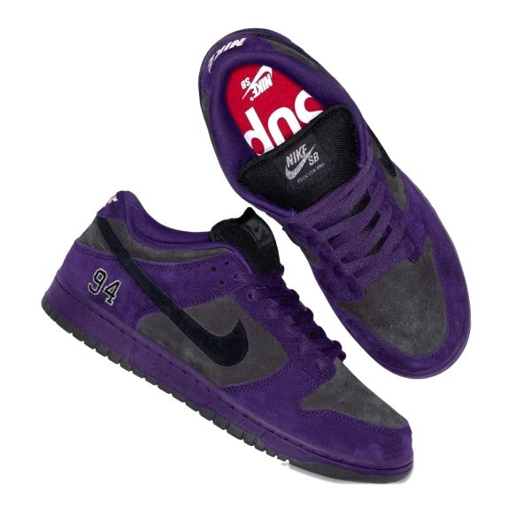 Nike Sb Dunk Low X Supreme Purple