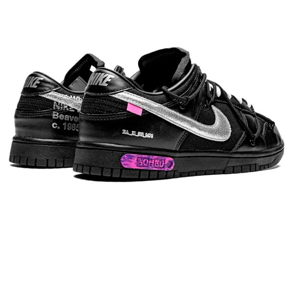 Nike Dunk X Off White Black Violet 50/50