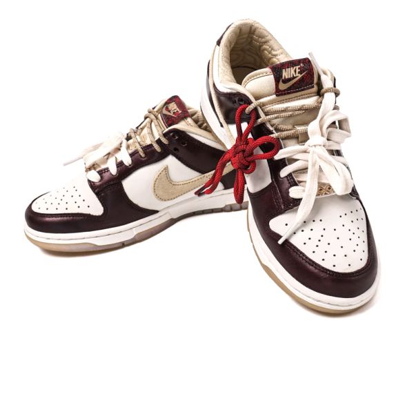 Nike Dunk Sb Low Lx White Maroon