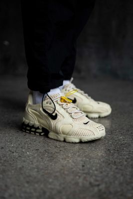 Nike Air Zoom Spiridon Cage Stussy X 2 “Fossil”